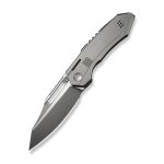 Ніж складаний туристичний Weknife Bogey (9.3 см) Bohler M390 / Titanium сірий