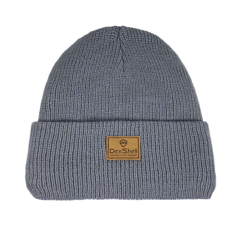 5004195.970 Шапка водонепроникна Dexshell Watch Beanie Wool сіра - Зображення 1