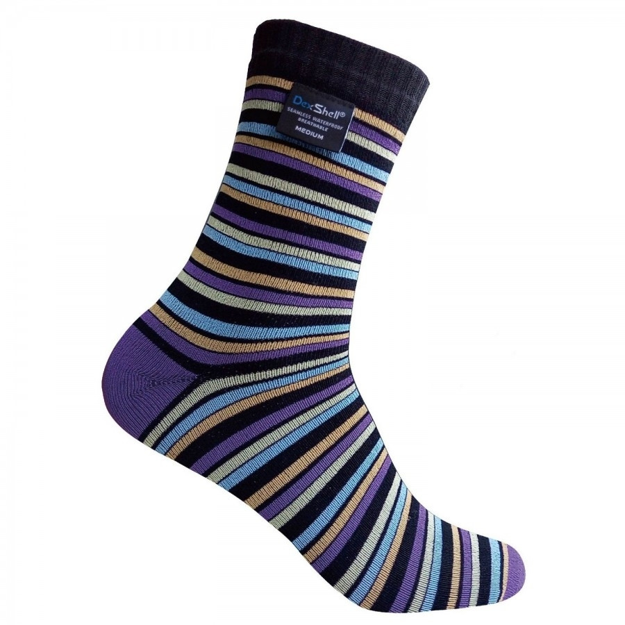 5004707.970 Dexshell Ultra Flex Socks Stripe S шкарпетки водонепроникні в смужку - Зображення 1