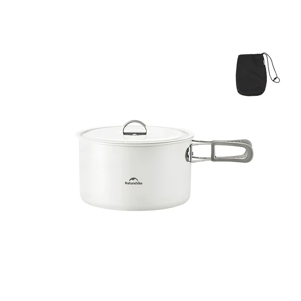 6927595711972 Каструля із керамічним антипригарним покриттям Naturehike CNK2450CF013, 3 л, алюміній - Зображення 1