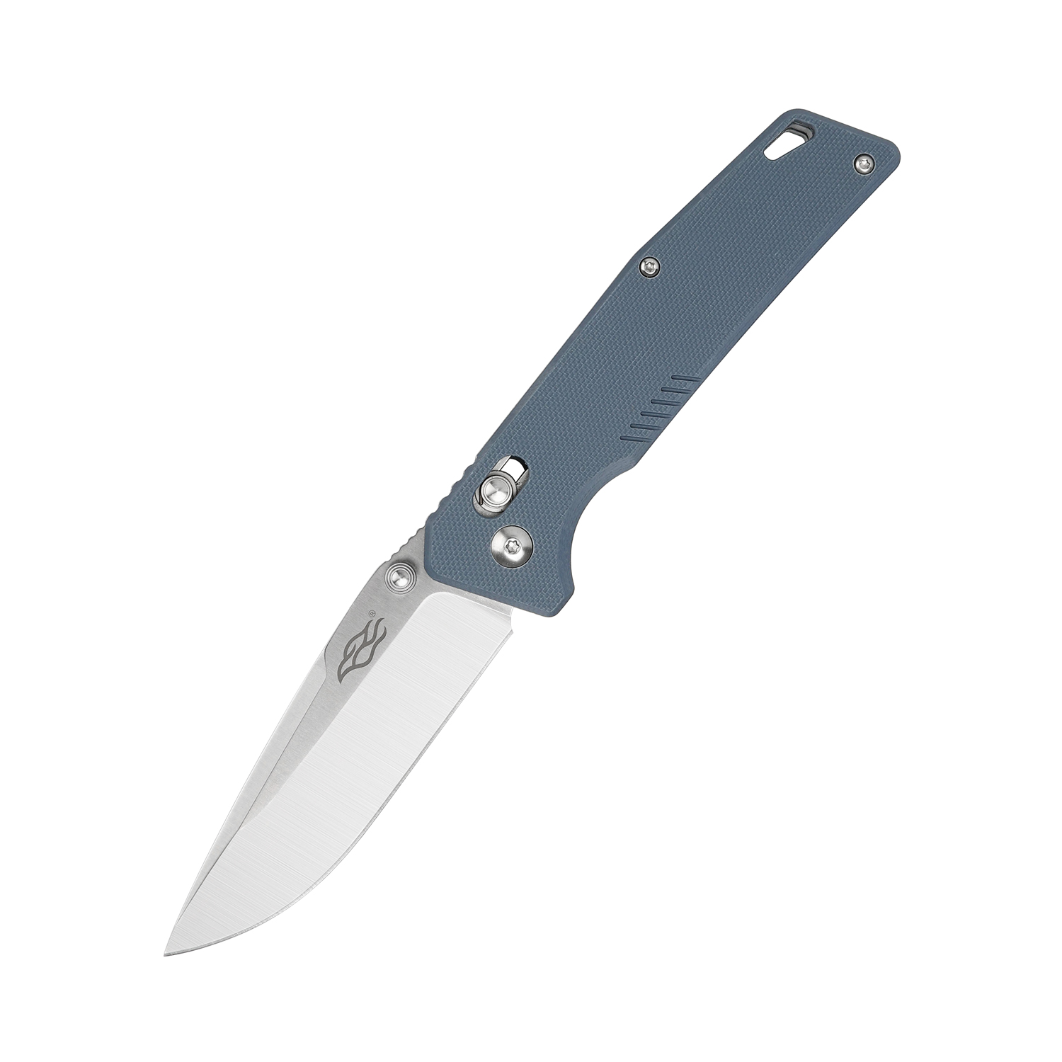 760gy Ніж складаний туристичний Firebird FB7601 (8.7 см) 440С / G10 сірий - Зображення 1