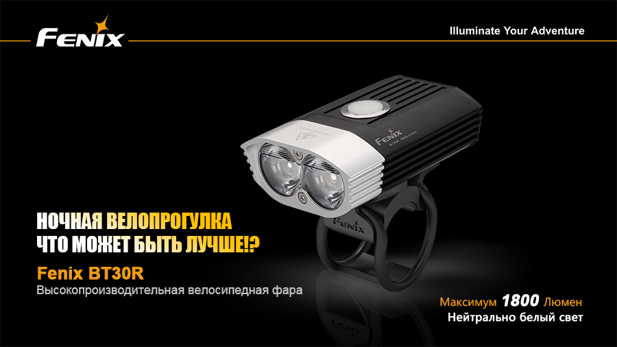 8394 Велофара Fenix BT30R - Зображення 1