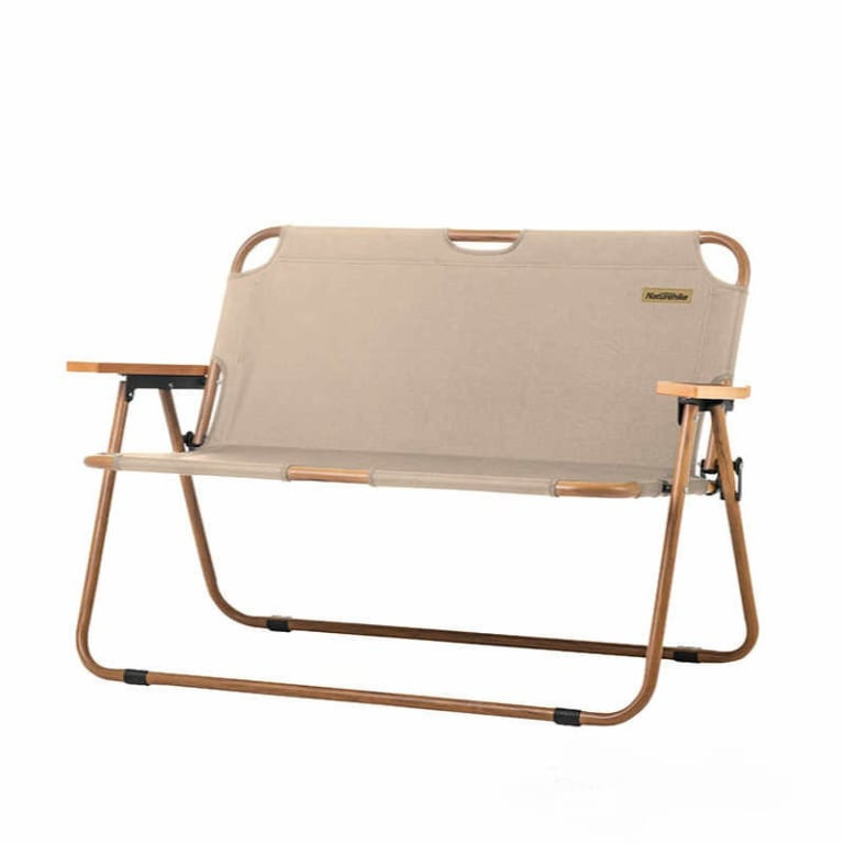 9006732.970 Крісло складане подвійне Naturehike Wood Luxury NH20JJ002, 600D Oxford / алюміній, пісочний - Зображення 1