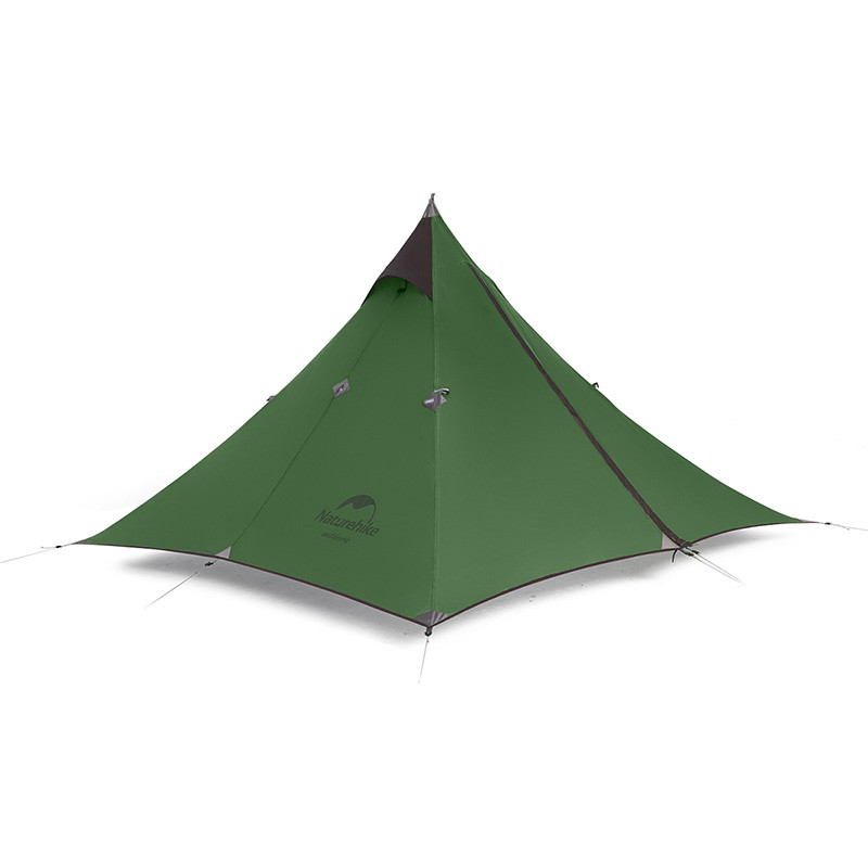 9013607.970 Намет надлегкий із гострою верхівкою Naturehike NH17T030-L, темний зелений - Зображення 1