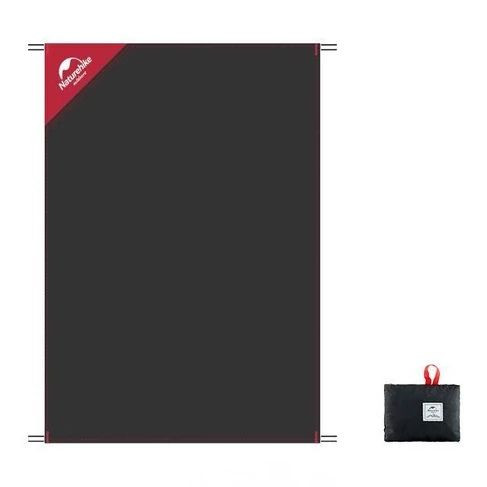 9013988.970 Килимок для пікніка водостійкий надлегкий Naturehike Moisture Picnic Mat NH17D050-B, 145x100 см, чорний - Зображення 1