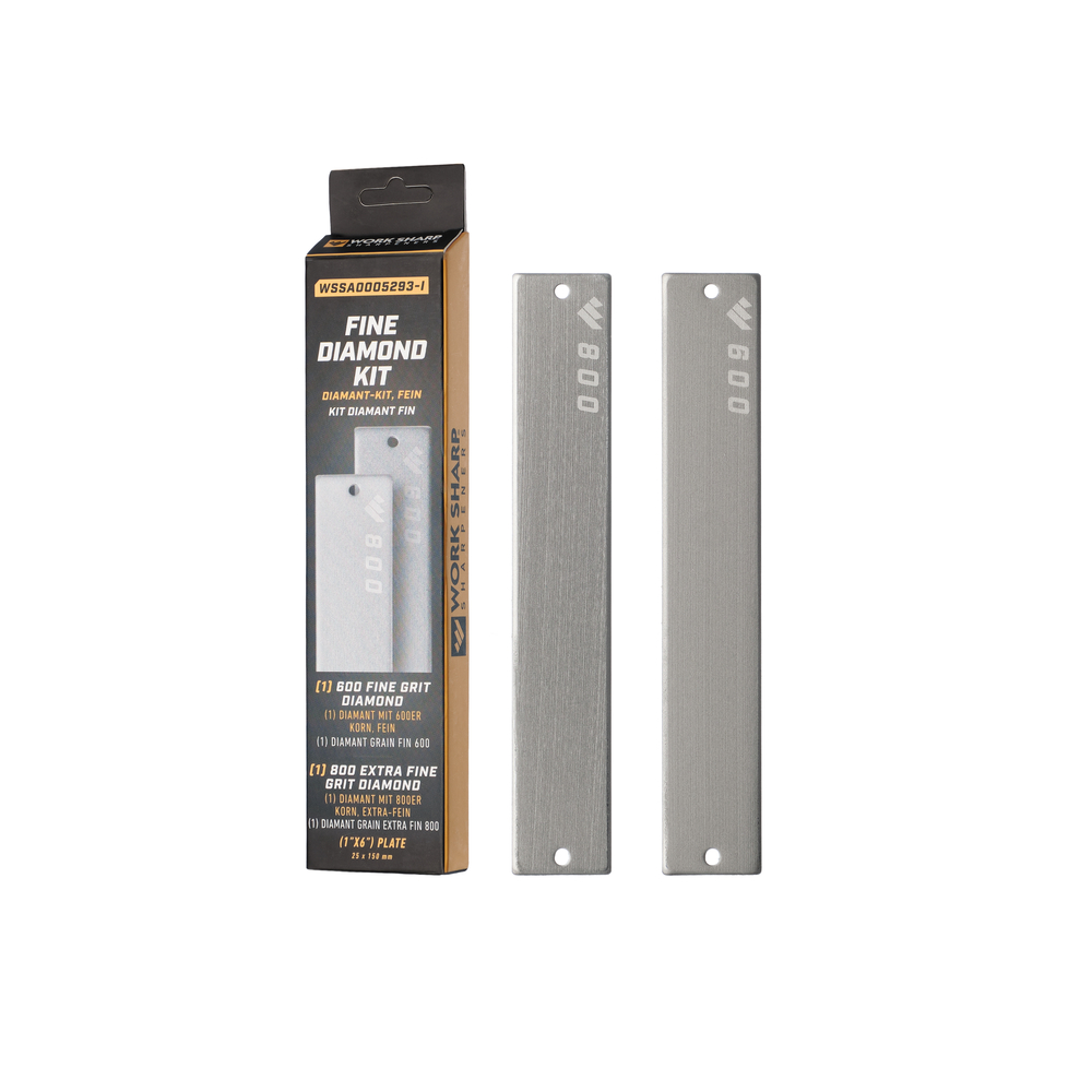 brunoks01035 Work Sharp набір змінних пластин Fine Diamond (600/800) для точилки WSBCHPAJ-PRO, 2 шт - Зображення 1