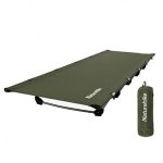 Ліжко складане Naturehike XJC05 NH20JJ001, Поліестер Oxford / алюміній, хакі