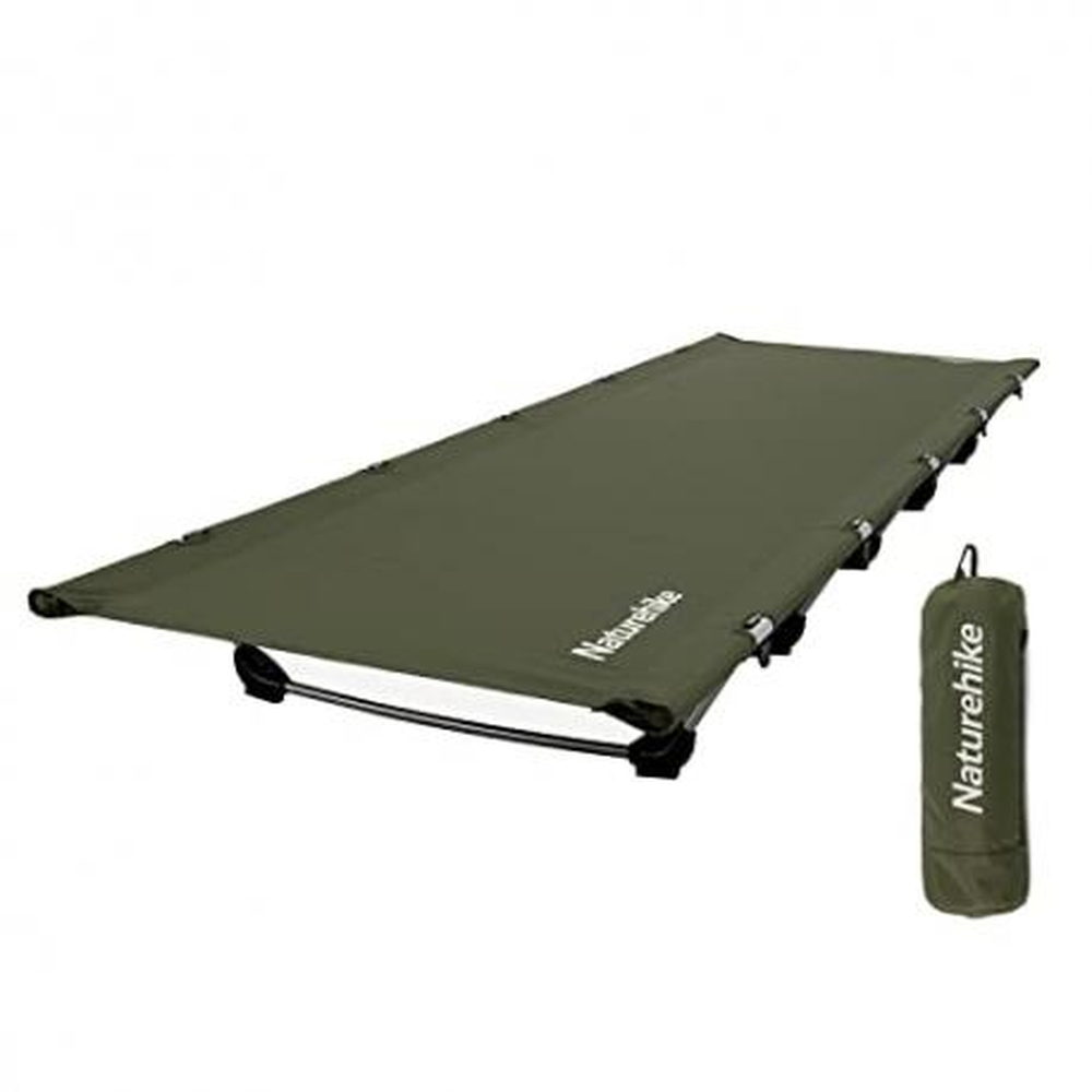 golovna Ліжко складане Naturehike XJC05 NH20JJ001, Поліестер Oxford / алюміній, хакі - Зображення 1