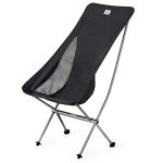 Крісло складане Naturehike Stellaluna L04 CNK2450JJ015, розмір L, алюміній, чорне