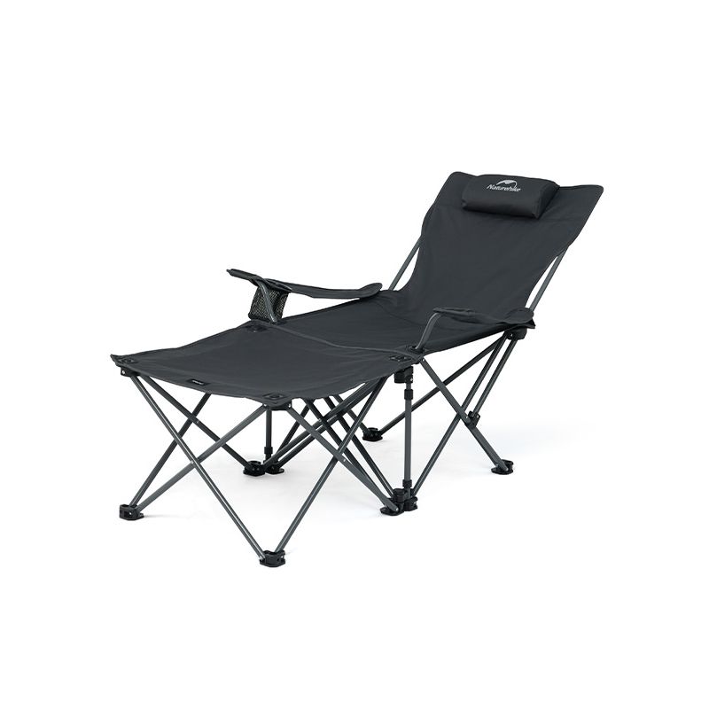 sku-黑灰_result Крісло складане Naturehike CNK2300JJ012, алюміній, чорний - Зображення 1