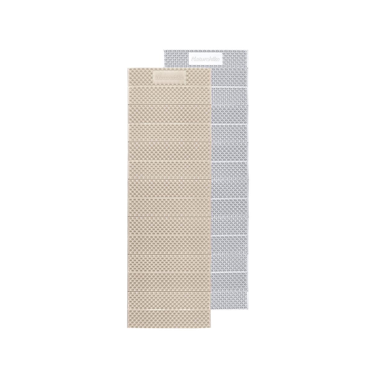 唯品会sku_result Килимок складаний IXPE Naturehike CNK2300DZ017, алюмінієва плівка, 200x65х2 см, бежевий - Зображення 1
